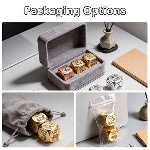 Dado de Decisión Metálico Personalizado Grabado, Cubo de Aleación Sólida para Tomar Decisiones, Novedoso Regalo de Recuerdo, Promociones de Marca para Oficina, Directo de Fábrica - Product Image 6