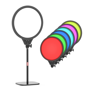 LUXCEO R10C RGBW Couleurs Télécommande Forme Ronde Réglable 12 Pouces Anneau led lumière vidéo en direct streaming pour Youtube <span class=keywords><strong>Tik</strong></span> <span class=keywords><strong>Tok</strong></span> - Product Image 2