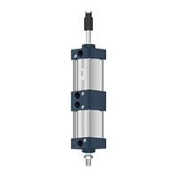 Cylindre pneumatique à double effet à retour par ressort en alliage d'aluminium SC 100 160 150 350 à course réglable