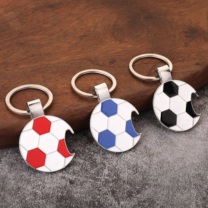 Football Sports Shoes Keychain Personalized Metal Team Small Gifts Practical Auto Parts Wholesale