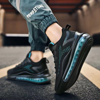 Chaussures pour hommes 2024, nouvelles chaussures de course à coussin d'air respirantes, tendance, antidérapantes, amortissantes, décontractées, sportives, tendance estivale