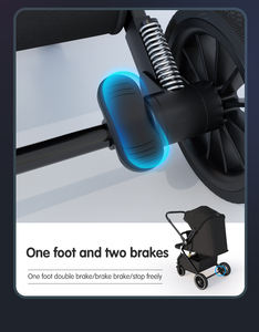Voiture multifonctionnelle de petite taille de <span class=keywords><strong>poussette</strong></span> de luxe de <span class=keywords><strong>poussette</strong></span> de bébé de voiture de bébé de vente populaire - Product Image 6