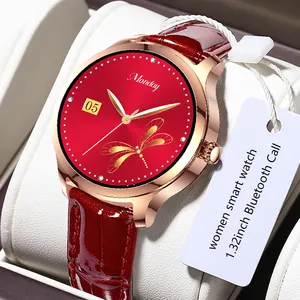 2024 jam tangan pintar panggilan BT jam tangan pintar tahan air IP68 denyut jantung Reloj jam tangan pintar oksigen darah wanita perangkat dapat dipakai