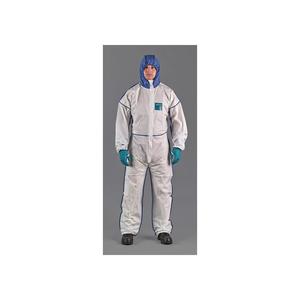 ป้องกัน Ansell โดยรวม Alphatec®1800สบายขนาด L ขาว/น้ำเงิน PPE Category III - Product Image 1