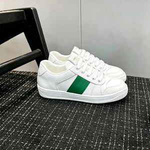 Nouvelles Chaussures de Sport Décontractées Plates en Cuir Véritable Imperméables à Lacets pour Hommes et Femmes, Collection 2025 – Qualité Supérieure - Product Image 1