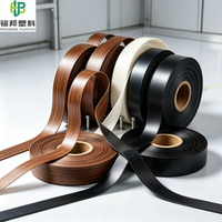 Bande de bordure en PVC ABS à grain de bois naturel simulé, écologique, pour une décoration économique de la maison