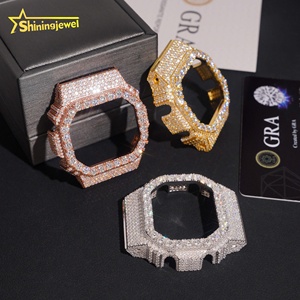 NUEVO Big Diamonds DW5600 GW2310 Buss Down Watch Bisel Colección Custom Made Buss Down Watch Case Iced Out Band Hip Hop - Product Image 3