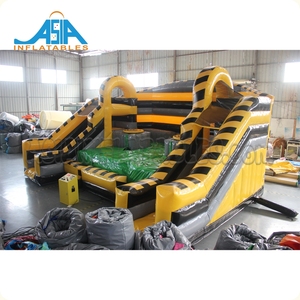 Tossico Twister Gonfiabile Percorso Ad Ostacoli, Interactive Gonfiabile Tossico Twister Con Multi Rides - Product Image 3