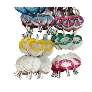 VENTAS EXITOSAS: Abanicos Tejidos de Bambú Ecológicos, Reutilizables, Decoración para Bodas, Refrigeración Personal, Durabilidad Superior - Product Image 1