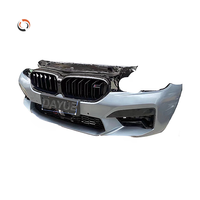 Untuk M5 F90 Rakitan Bumper Depan Bekas Berkualitas Tinggi Plastik Tahan Lama Sistem Pasang Baut Garansi 1 Tahun Pemasangan Universal Sensor Parkir.