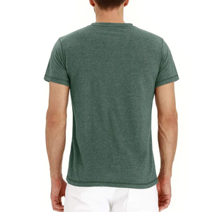 Wholesale <strong>Men's</strong> Casual Slim Fit <strong>Navy</strong> Blue Short Sleeve T-<strong>Shirts</strong> <strong>Henley</strong> <strong>Shirts</strong> With Three Buttons