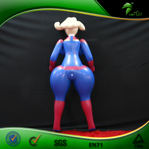 ตุ๊กตาเป่าลมกัปตัน ตุ๊กตาเป่าลมตัวละครจากภาพยนตร์ ซูเปอร์วูแมน ตุ๊กตาเป่าลมรูปคน - Product Image 6