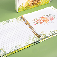 Album de souvenirs pour bébé avec couverture rigide en PP, logo personnalisé, impression UV, livres pour enfants personnalisés en gros