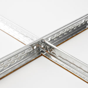Dernier design 24/32 et 24/25 Composants <span class=keywords><strong>de</strong></span> plafond suspendu galvanisé en grille T - Product Image 3