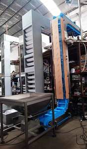 90 derece eğimli kaldırma gıda sınıfı yıkanabilir aperatif gıda tozu gıda PU kemer eğimli <span class=keywords><strong>Z</strong></span> şekli bant konveyör - Product Image 3