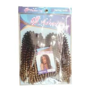 Peluca sintética al por mayor, trenzas africanas con efecto espejo, cabello teñido, Passion Twist, cabello de ganchillo, peluca de ganchillo, superventas - Product Image 6
