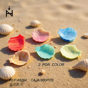 Pinzas para el Cabello con Forma de Concha, 2 por Color, Caja de 600 Piezas, Accesorios para el Cabello - Product Image 2