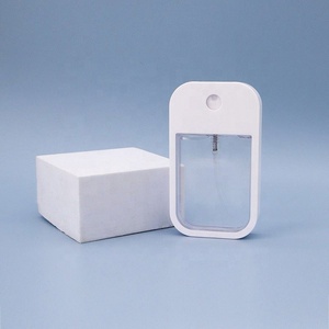 New Arrival 45ml Portable Refillable <b>Hand</b> Sanitizer Alcohol Bottles Mini Card Spray Bottle Travel Cosmetics Sub-bottle - Product Image 1