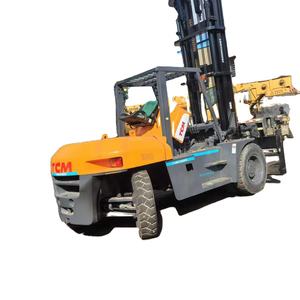 Chariot élévateur diesel TCM FD150 d'occasion de 10 tonnes, bon marché et de bonne qualité, certifié CE ISO, origine Japon, À VENDRE - Product Image 1