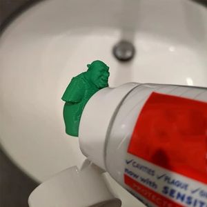 Spremitore per Dentifricio Shrek che Fa <span class=keywords><strong>la</strong></span> <span class=keywords><strong>Cacca</strong></span> per Bambini e Adulti, Accessori per il Bagno in ABS - Product Image 1