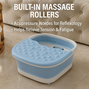 Bañera Plegable para Pies, Spa Portátil para Pies, Bañera de Viaje para Pies, Bañera de Plástico Resistente para Pies - Product Image 4