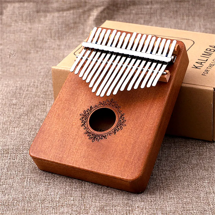 Venta al por mayor Instrumento Musical Pulgar Piano Kalimba Comprar 17 teclas