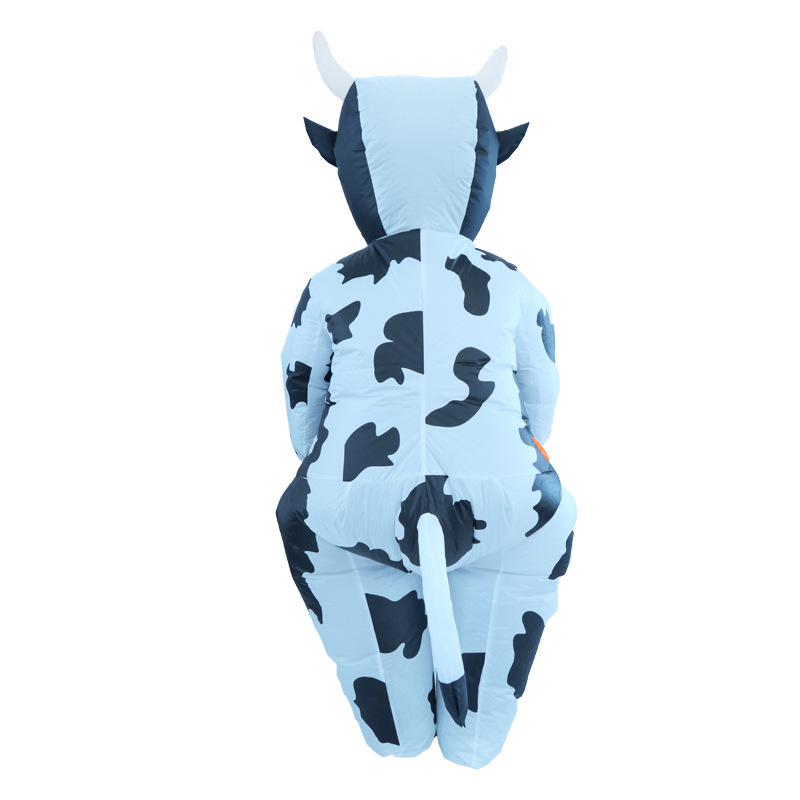 Cow-themed childrens clothing 120-140cm-one size fits all