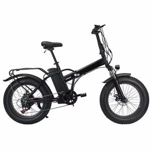 20" Folding Fat Tire Bike 1000W 48V Lithium Battery 7 Speed Snow Mountain E-<b>Bicycle</b> for Adults ATX89E0 Steel <b>Frame</b> Folding Bike - Product Image 2