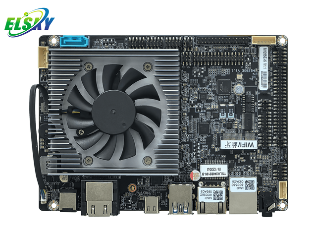 3.5-Inch Mini Industrial Motherboard DDR4 32GB RAM SATA Single Support 12th/13th Gen Intel U/P/H CPU Quad Display 4K for EDP