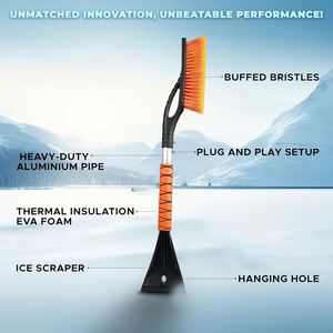 <span class=keywords><strong>Brosse</strong></span> à neige pour pare-brise de voiture de haute qualité, prix garanti, grattoir à glace pour déneigement - Product Image 4