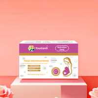 Lait en poudre biologique enrichi pour la maternité et la lactation avec acide folique et DHA, emballage en sachet pour adultes