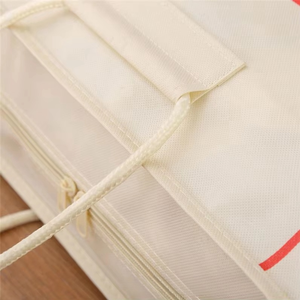 Tragbare PVC-Vliesstoff-Aufbewahrung sreiß verschluss tasche Tragbare Abdeckung Heim textil verpackung für Wohnzimmer kissen beutel - Product Image 2