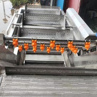 Bijl Volautomatische Groentefruitverwerkingslijn Omvat Het Sorteren Van Het Drogen Van De Warmtewisselaar Voor Het Drogen Van De Snij Voor Voedselverwerking