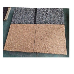 High Quality Vinyl Flooring Outdoor Shock Absorber Anti-Slip Wear Resistant EPDM Rubber <b>Mat</b> with Graphic Design - Product Image 3