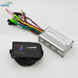 36V 48V 350W 15A Electric Bicycle Brushless Motor Drive Dual Mode Controller Intelligent Compatible S810 790 LED Panel Operation