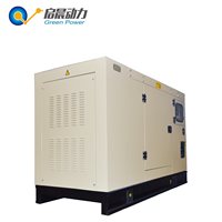 Générateur à Gaz Naturel/GPL/Biogaz Monophasé/Triphasé 20kVA 20kW 25kVA 36kVA 22kW 23kW avec Onduleur Intégré pour Usage Domestique