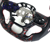 Volant en fibre de carbone forgé chauffant personnalisé avec affichage LED du régime moteur pour Dodge Ram TRX 2019-2025
