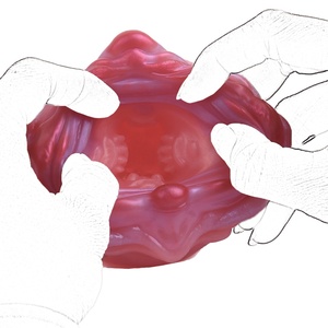 GEEBA Soft Silicone Male Masturbators Cup Fantasy <b>Vibrating</b> Penis Trainer Realistic Vagina Onahole Adult Sex Toys Erotic Product - Product Image 4