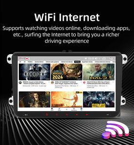 Bqcc 9 "Android Car Player Octa đài phát thanh xe Carplay GPS DSP mirrorlink 4 gam autoradio cho VW Volkswagen Golf Polo TIGUAN Passat - Product Image 4