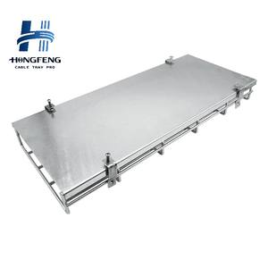 Goulotte de câbles perforée en acier pour câbles électriques, fabriquée en Chine, système de support de goulotte de câbles, personnalisable OEM - Product Image 3
