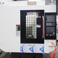 Centre d'usinage vertical CNC 3 axes Tour CNC Fraiseuse Automatique Prix VMC
