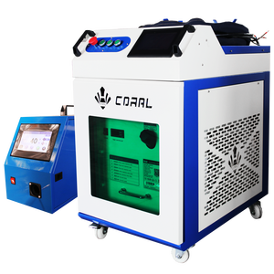 Máquina de Soldadura Láser de Fibra CORAL 1500W 2000W 3000W Portátil 3 en 1 con Fuente Raycus Max, Soldadora de Metal CNC, Nueva Industrial de Alta Potencia con Certificación CE - Product Image 1