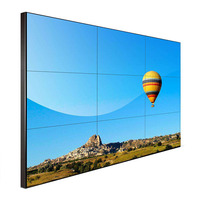 55 pouces HD 2x2 3x3 mur vidéo led signalisation numérique et affichage lecteurs publicitaires épissage écran LCD mur vidéo affichage