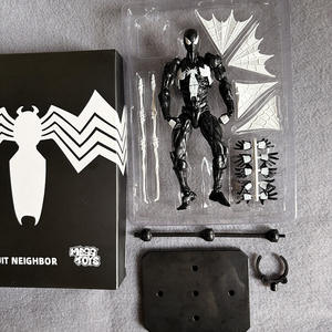 Figurine articulée Spider-Man SHF Venom Suit, modèle de poupée en plastique à assembler, <span class=keywords><strong>jouet</strong></span> transfrontalier - Product Image 6