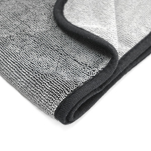 Toalla de microfibra para lavado de autos, tamaño grande, absorbente, de una sola cara, tejido retorcido, para limpieza de autos - Product Image 2