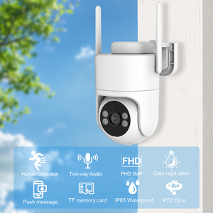 3MP không dây CCTV PTZ <span class=keywords><strong>camera</strong></span> đầy đủ màu sắc theo dõi chuyển động của con người phát hiện ngoài trời giám sát <span class=keywords><strong>wifi</strong></span> nhà thông minh <span class=keywords><strong>Camera</strong></span> ngoài trời - Product Image 2
