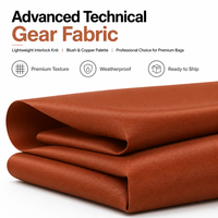 Tissu en nylon et polyester mélangé, enduit PU, imperméable et résistant à l'usure, 100Dx200D, pour sacs de voyage, tentes et chaussures