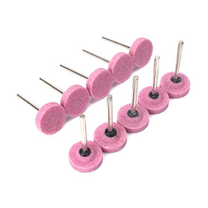 Tête de meulage en céramique en forme de T de 3 mm, pierres de polissage montées, bloc abrasif, outil de meulage <span class=keywords><strong>Dremel</strong></span>, meuleuse à mortier, métal OEM - Product Image 5