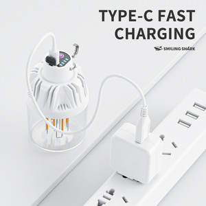 Smiling Shark Outdoor Mini <b>Tungsten</b> Camping Light ABS Body USB Charging 20000 Hours Lifespan - Product Image 3