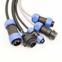 Faisceau de câbles Weipu SY29 haute puissance en plastique pour l'énergie renouvelable et le service OEM professionnel standard IPC-620